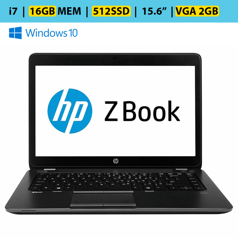 HP ZBOOK 15 G2 Core i7-4710MQ 2.80 GHz 16Gb 512Gb SSD QUADRO K1100M 2Gb