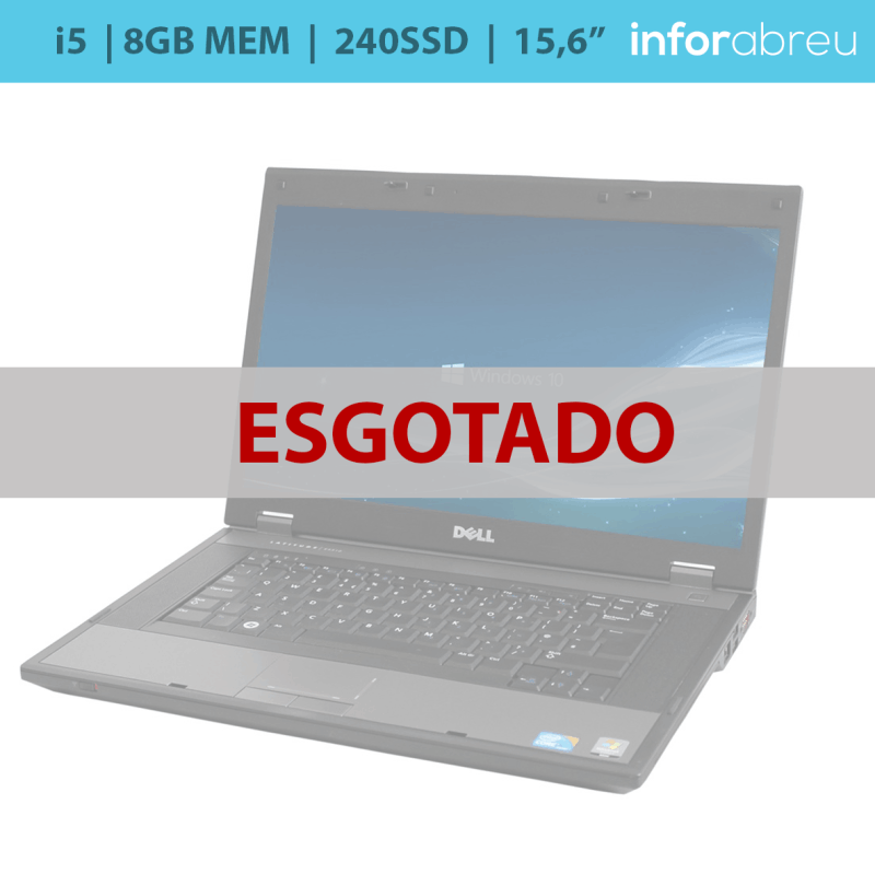 hp recondicionado i5 8GB 240SSD